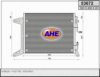 AHE 53672 Condenser, air conditioning